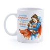 Tazza Mug Super Mamma, personalizzata con nome! Festa della Mamma, superpotere del cuore!