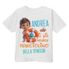 T-shirt Maglietta bimbo Super Pesciolino della Spiaggia! Personalizzata con il nome! Estate al mare!