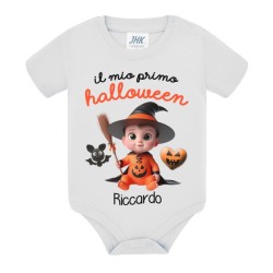 Body bimbo Il mio primo Halloween! Personalizzato con il nome!