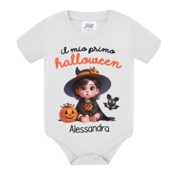 Body bimba Il mio primo Halloween! Personalizzato con il nome!