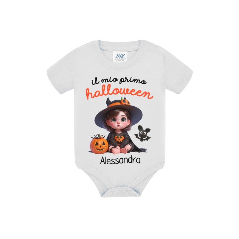 Body bimba Il mio primo Halloween! Personalizzato con il nome!