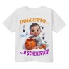 T-shirt Maglietta bimbo Dolcetto o Scherzetto? Halloween! Personalizzata con il nome!