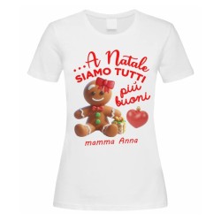 Kit coordinato family A Natale siamo tutti più buoni! Personalizzato con i nomi! Mamma papà e bimbo o bimba!