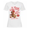 T-shirt Maglietta donna A Natale siamo tutti più buoni! Personalizzata con nome della mamma!